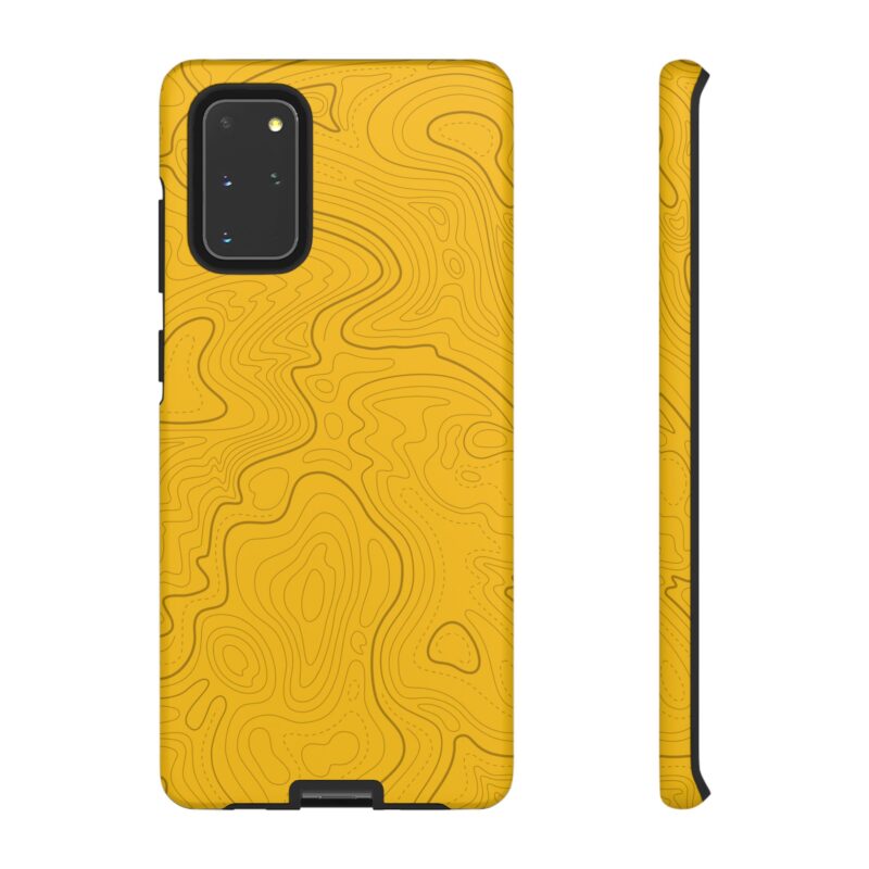 Yellow Topo Phone Case