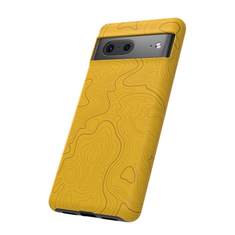 Yellow Topo Phone Case