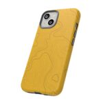 Yellow Topo Phone Case