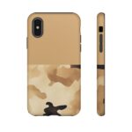 Desert Camo Half & Half Phone Case