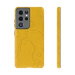 Yellow Topo Phone Case