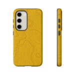 Yellow Topo Phone Case