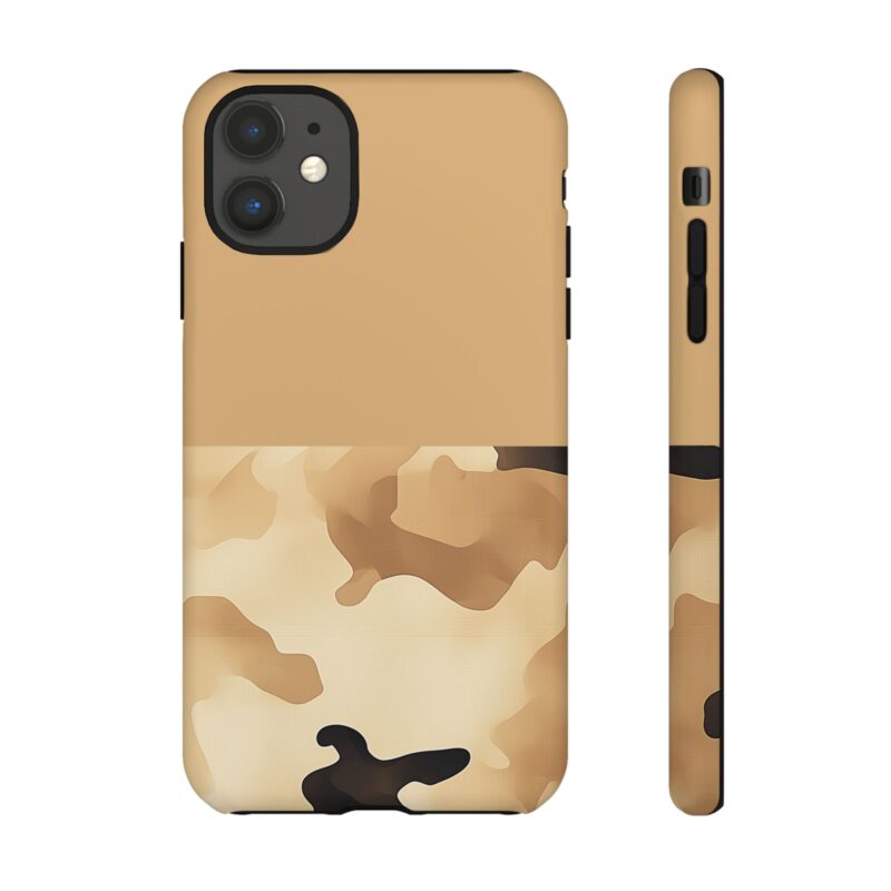 Desert Camo Half & Half Phone Case