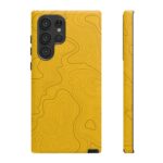 Yellow Topo Phone Case