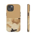Desert Camo Half & Half Phone Case