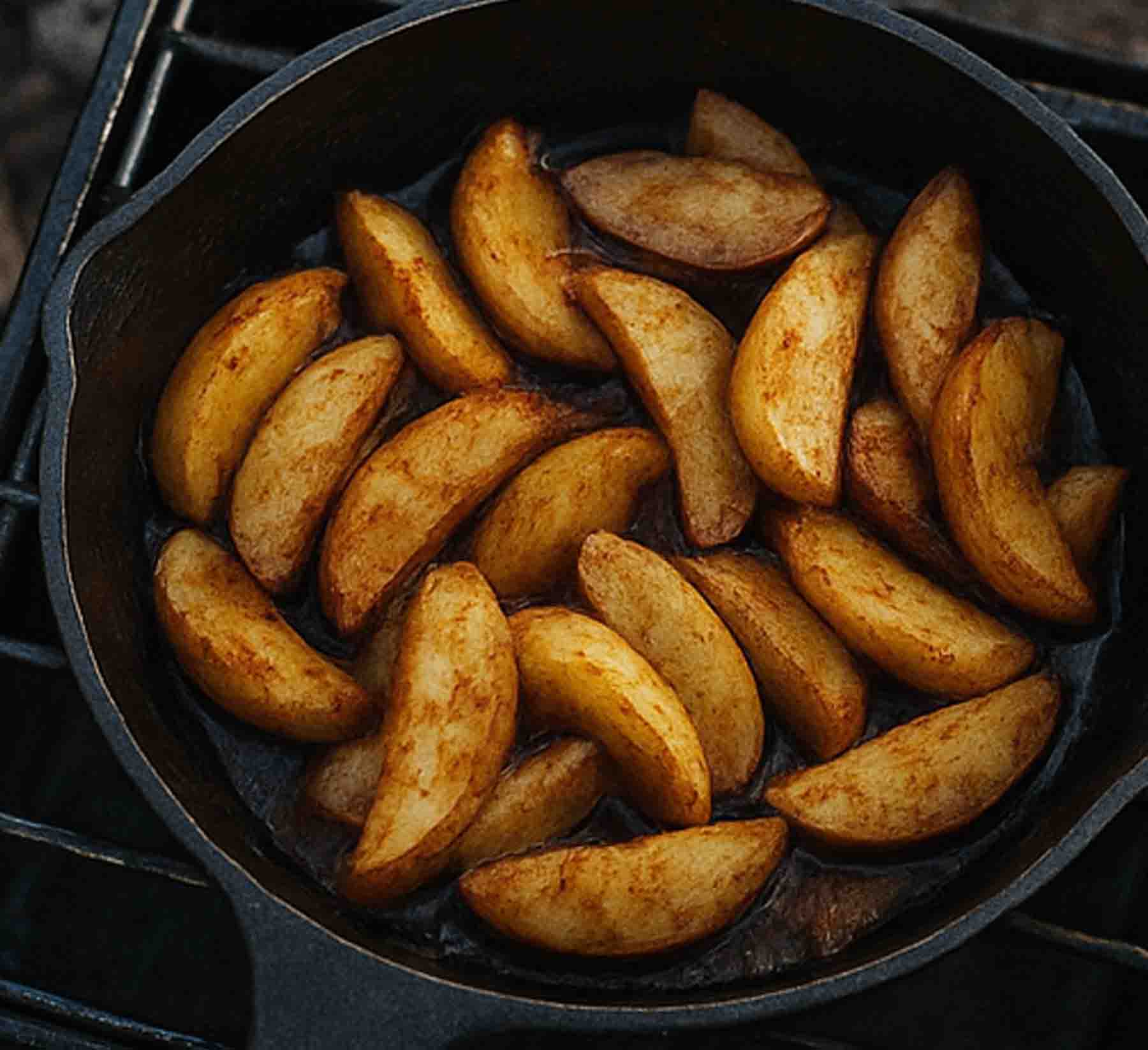 Campfire Cinnamon Apple Skillet Recipe