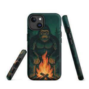 Bigfoot Campfire Magsafe Phone Case