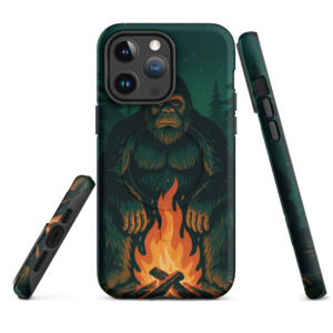 Bigfoot Campfire Magsafe Phone Case