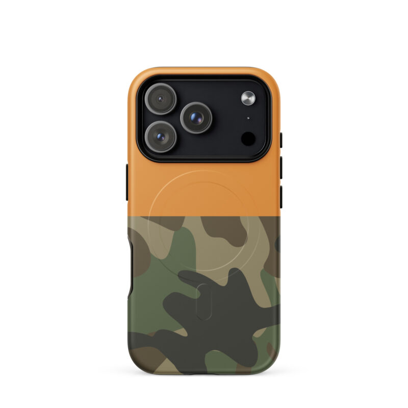 Half & Half Firebrush Camo Magsafe Phone Case