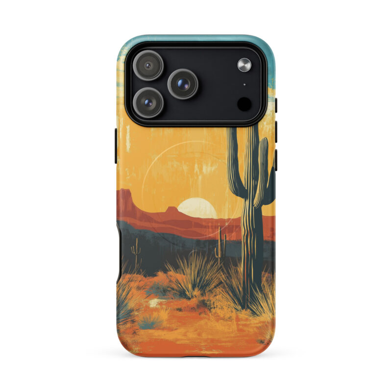 Desert Cactus Magsafe Phone Case
