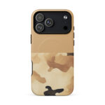 Desert Camo Half & Half Magsafe Phone Case For Iphone