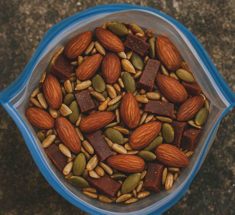 Savory Trail Mix Jerky Bites Recipe