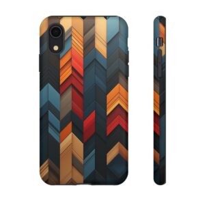 Wood Chevron Phone Case