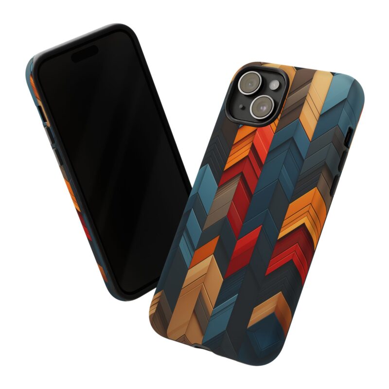 Wood Chevron Phone Case
