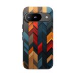 Wood Chevron Phone Case