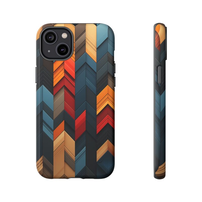 Wood Chevron Phone Case