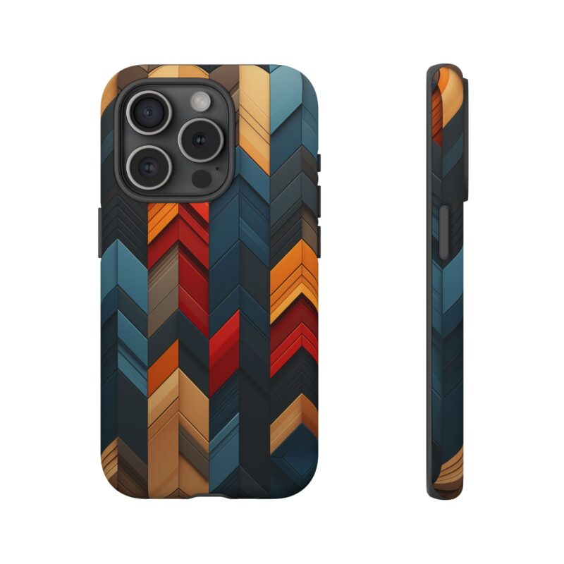 Wood Chevron Phone Case
