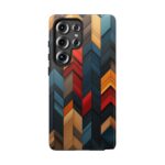 Wood Chevron Phone Case