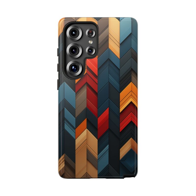 Wood Chevron Phone Case