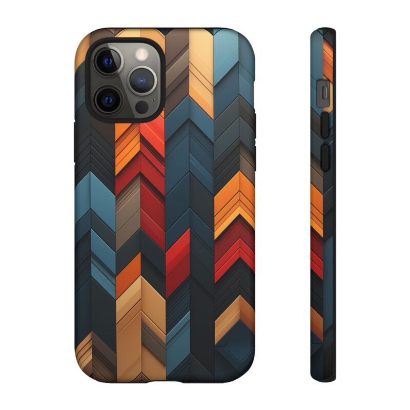 Wood Chevron Phone Case