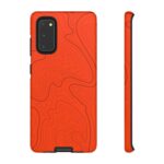 Hunter Orange Topo Phone Case
