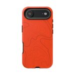 Hunter Orange Topo Phone Case