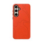 Hunter Orange Topo Phone Case