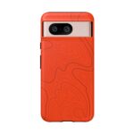 Hunter Orange Topo Phone Case
