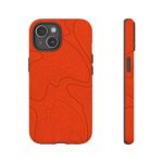 Hunter Orange Topo Phone Case