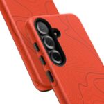 Hunter Orange Topo Phone Case