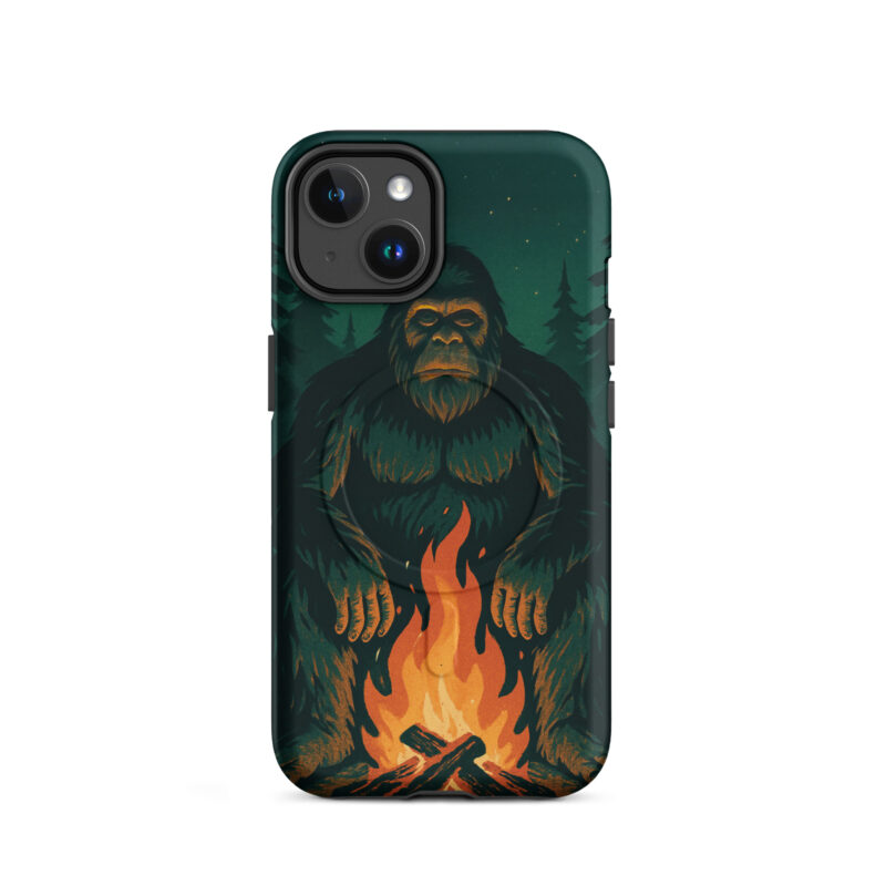 Bigfoot Campfire Magsafe Phone Case