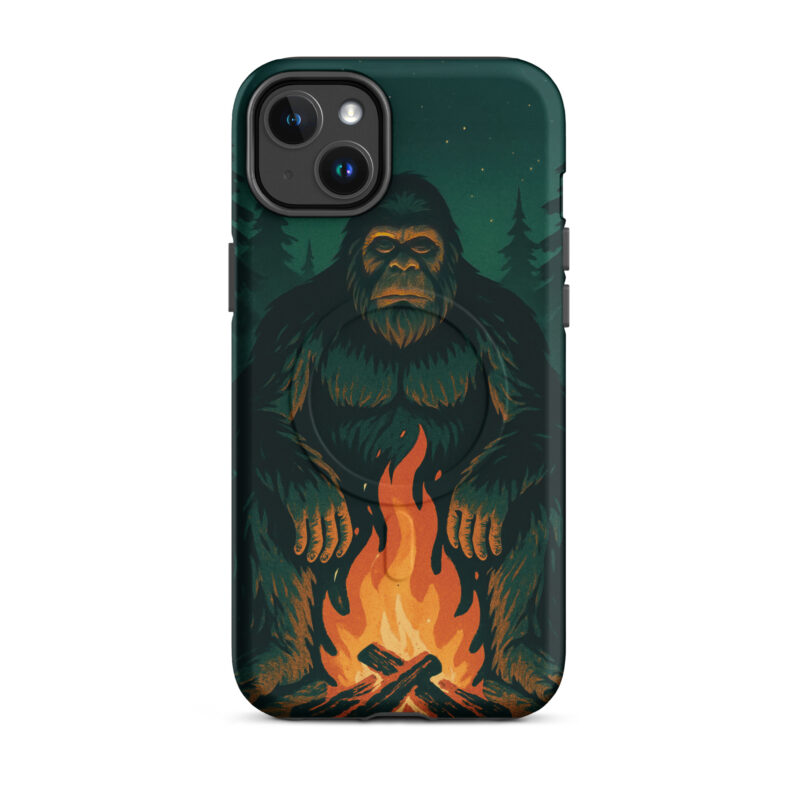 Bigfoot Campfire Magsafe Phone Case
