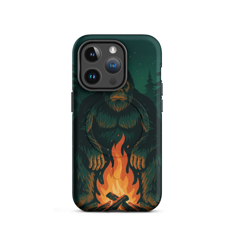 Bigfoot Campfire Magsafe Phone Case