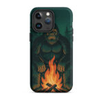 Bigfoot Campfire Magsafe Phone Case
