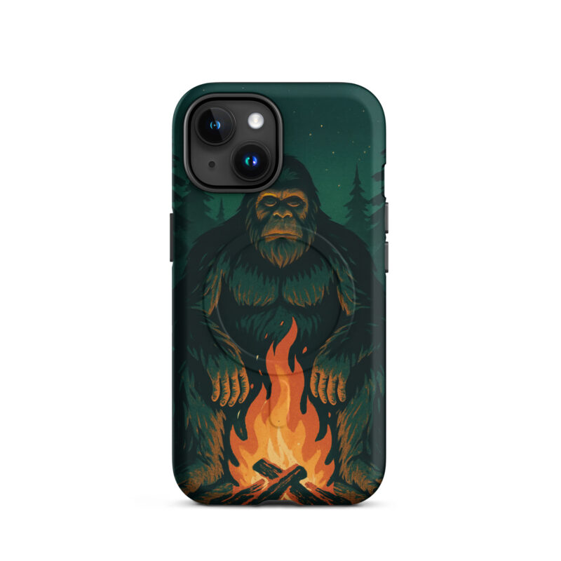 Bigfoot Campfire Magsafe Phone Case