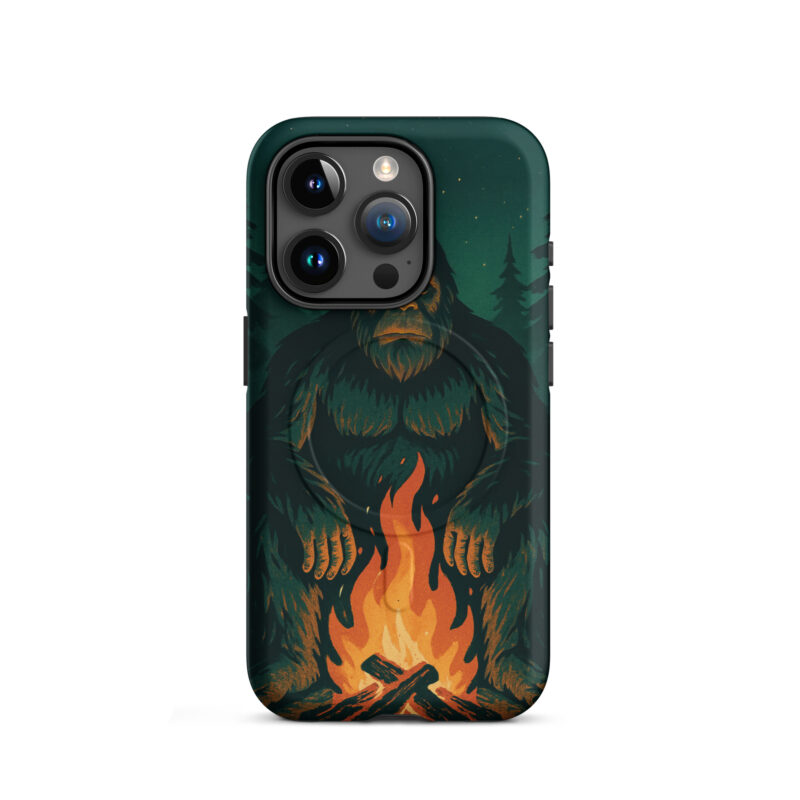 Bigfoot Campfire Magsafe Phone Case