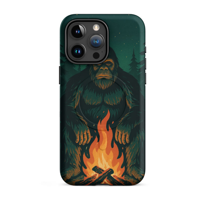 Bigfoot Campfire Magsafe Phone Case