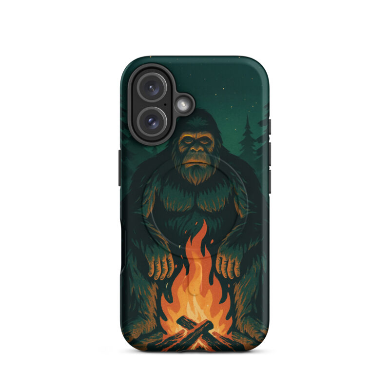 Bigfoot Campfire Magsafe Phone Case