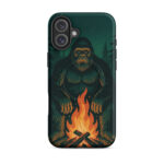 Bigfoot Campfire Magsafe Phone Case