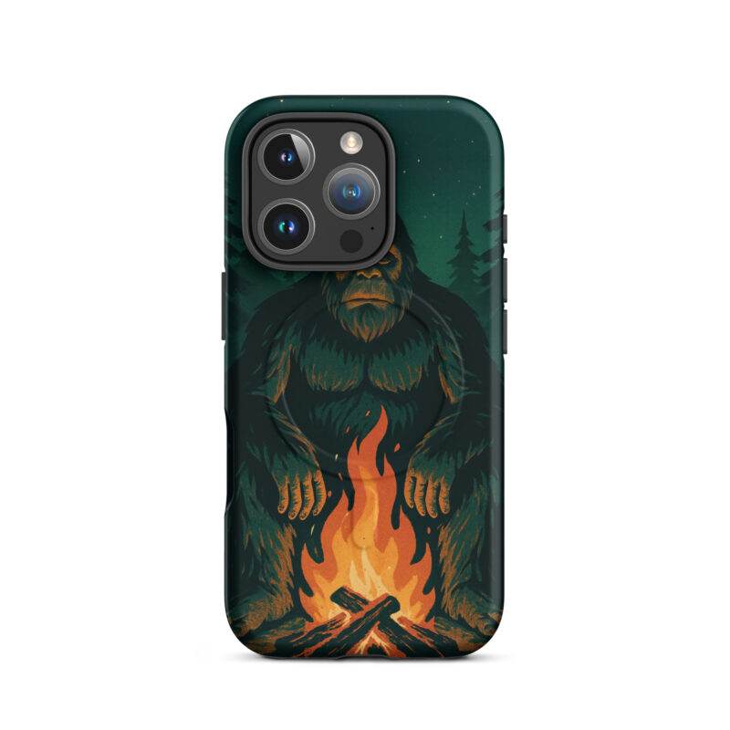 Bigfoot Campfire Magsafe Phone Case