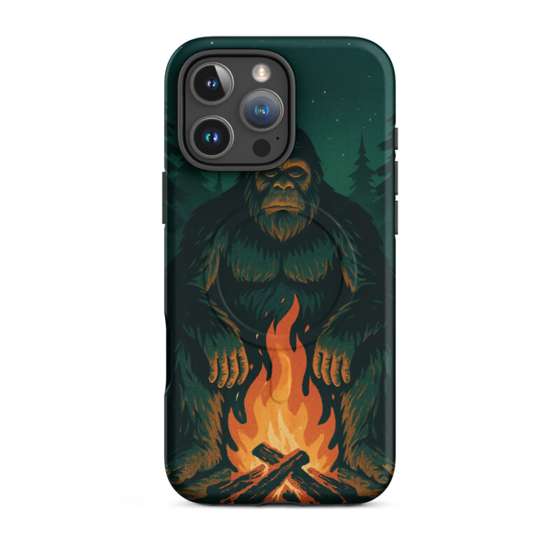Bigfoot Campfire Magsafe Phone Case
