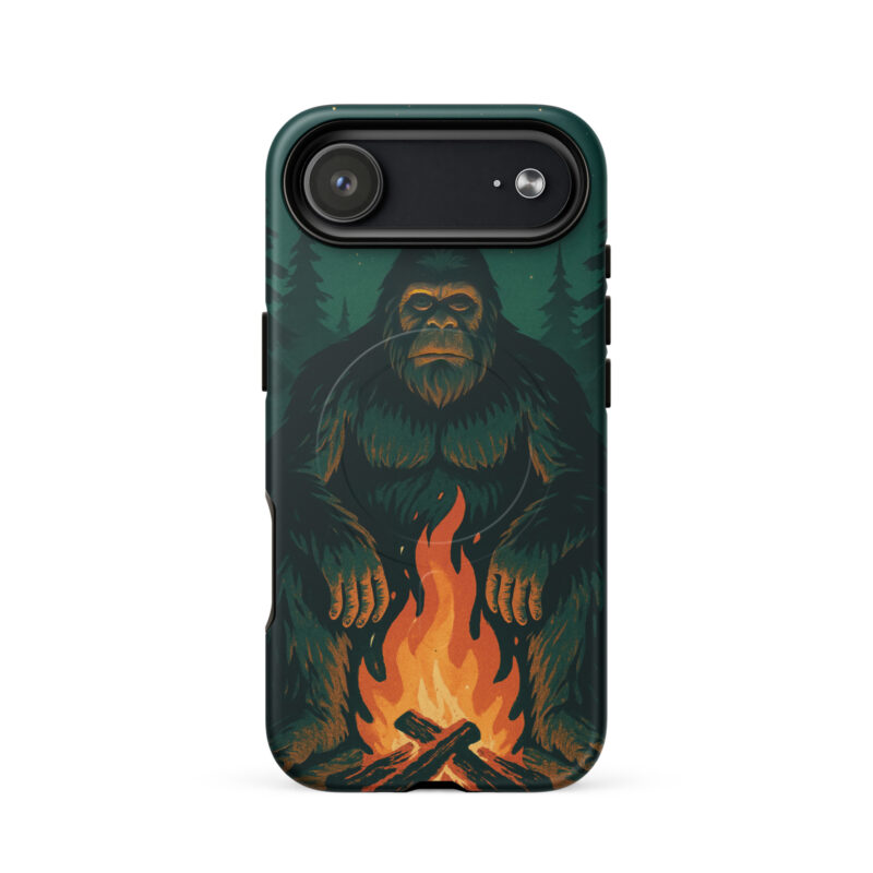 Bigfoot Campfire Magsafe Phone Case