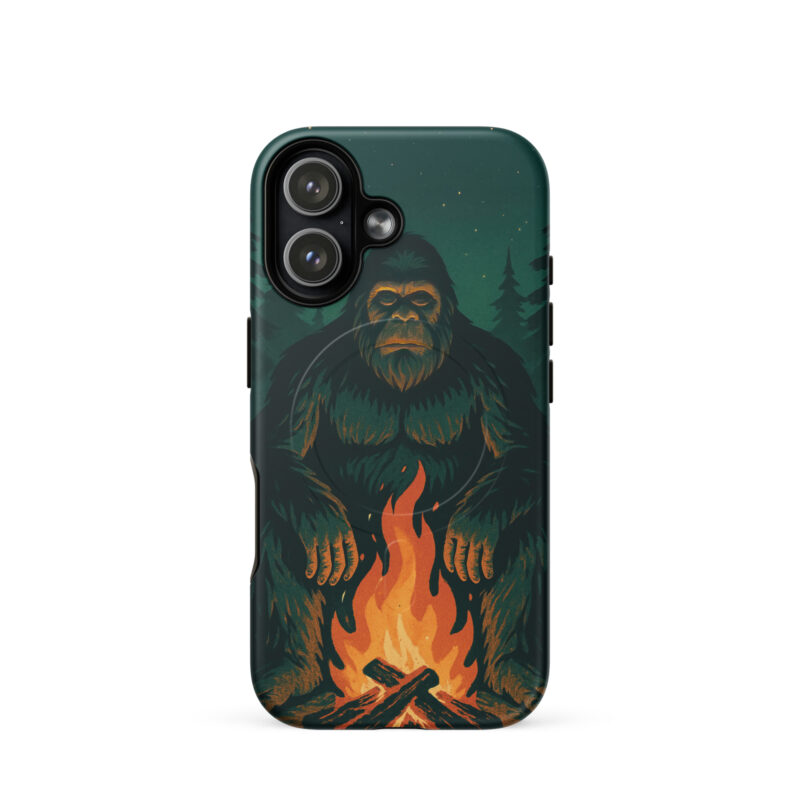 Bigfoot Campfire Magsafe Phone Case