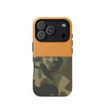 Half And Half Cosmic Orange Camo Magsafe Phone Case