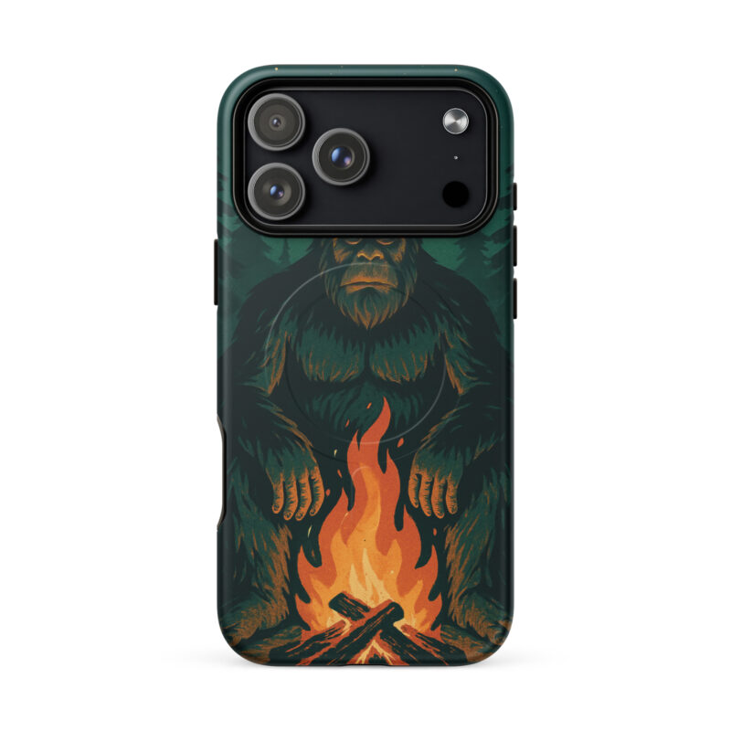 Bigfoot Campfire Magsafe Phone Case