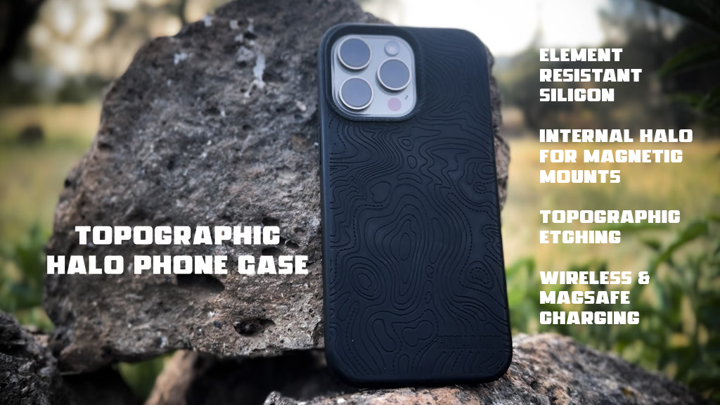 Halo Topo Silicon Phone Case