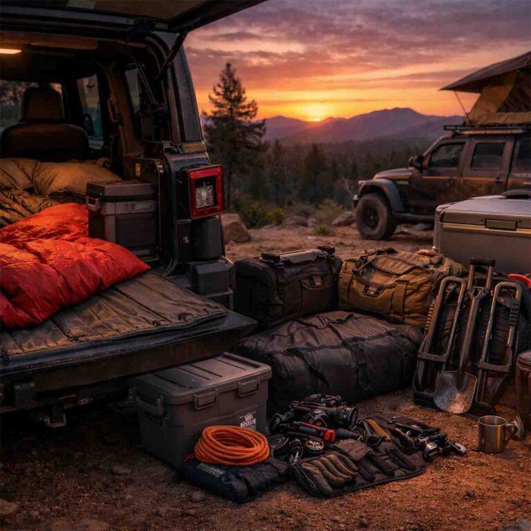 How to Pack for a Weekend Overland Trip
