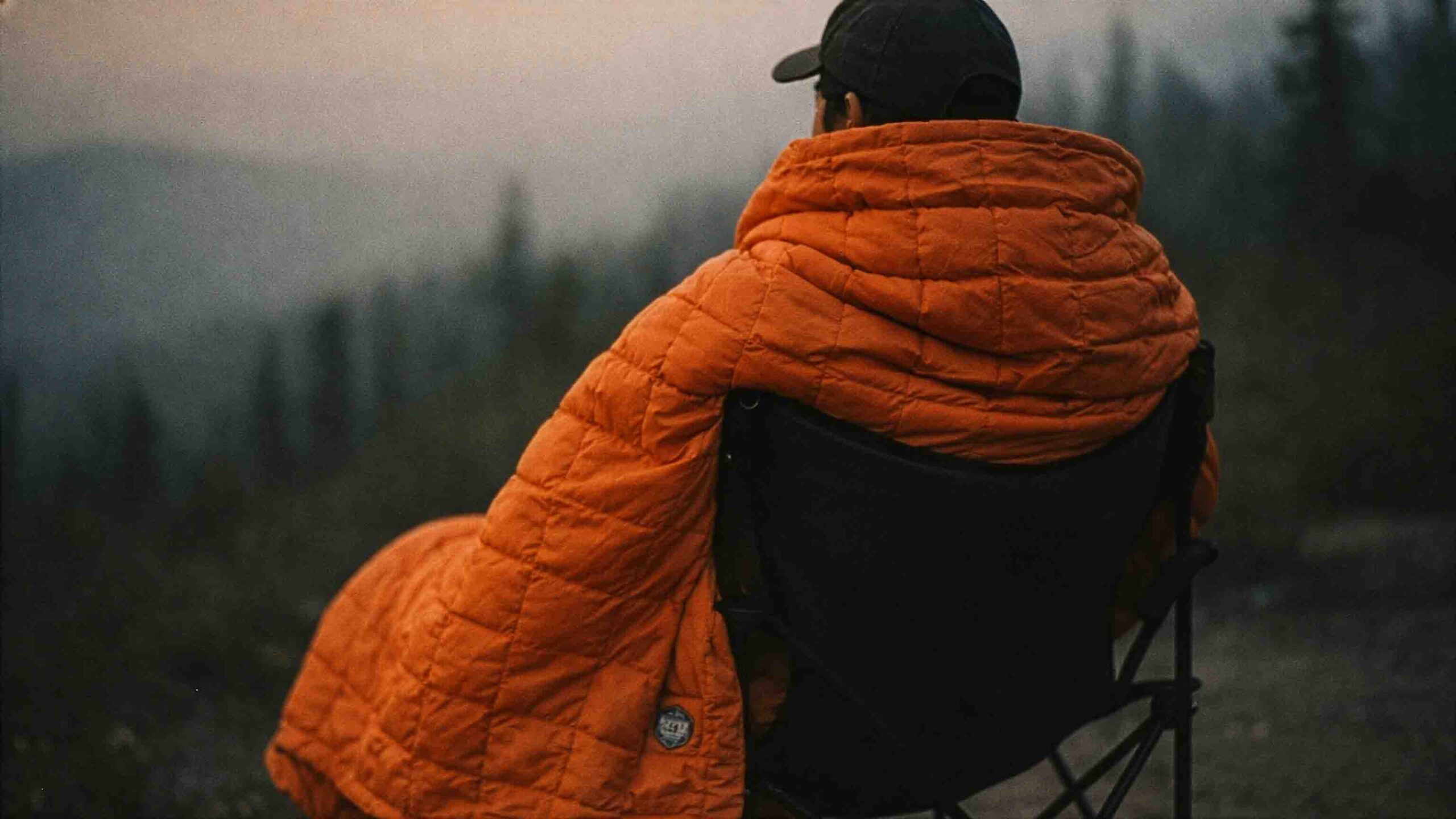 orange dusk chair