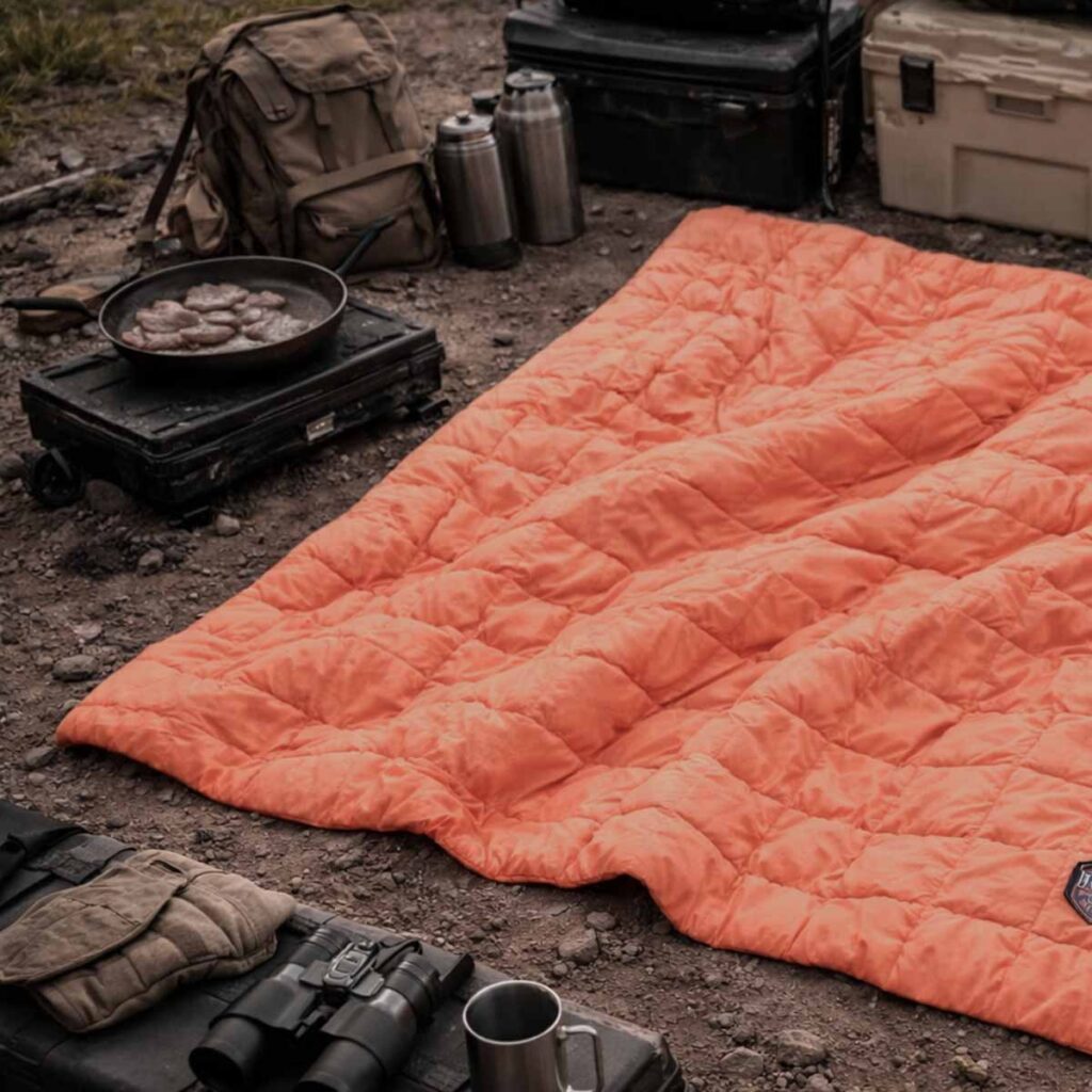 Expedition Orange Rover Expedition Series Puffy Blanket