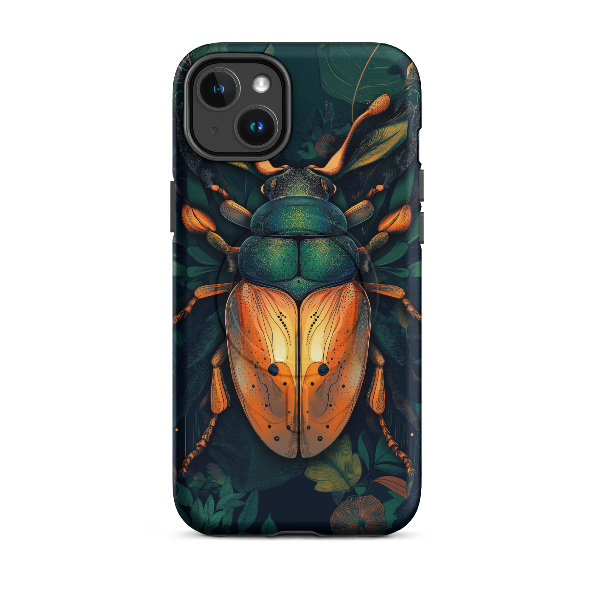 The Beetle MagSafe Phone Case - Gorilla Dirt magsafe tough case for iphone matte iphone 14 plus front 69921207c1e27.jpg